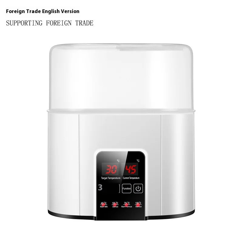 3 in 1 Smart Bottle Warmer Baby Milk Heater Travel Steam Sterilizer Kit Temperature Automatic 24h Keep Warm Midnight Rescue