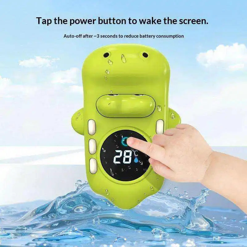 Baby Water Thermometer Bear-Shaped Cute BPA Free Baby Bathtub Thermometer for Newborn Bathtub Use and Comfortable Bath Care