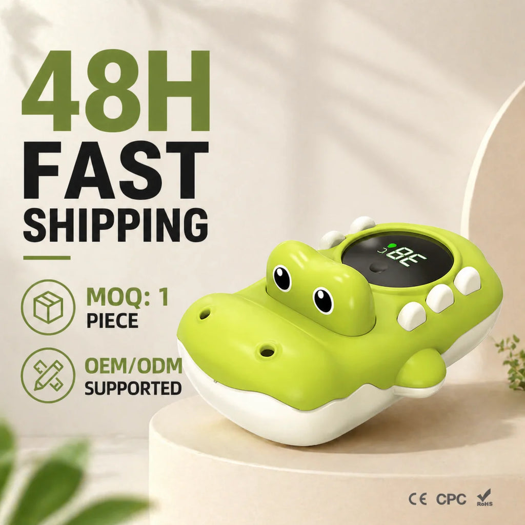 Baby Water Thermometer Bear-Shaped Cute BPA Free Baby Bathtub Thermometer for Newborn Bathtub Use and Comfortable Bath Care