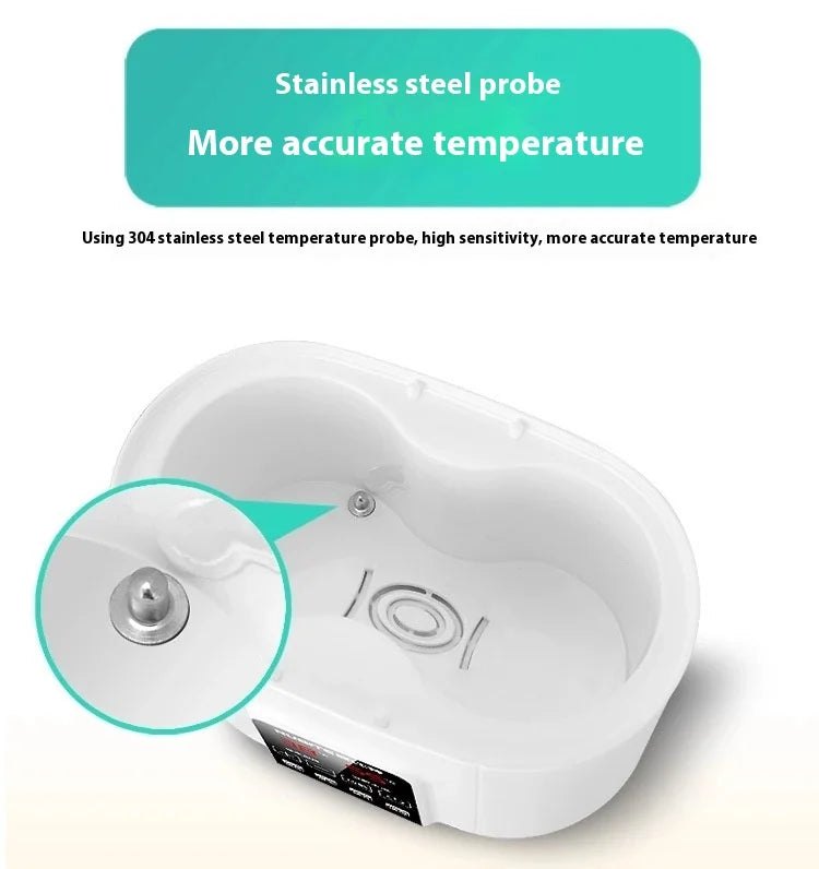 3 in 1 Smart Bottle Warmer Baby Milk Heater Travel Steam Sterilizer Kit Temperature Automatic 24h Keep Warm Midnight Rescue