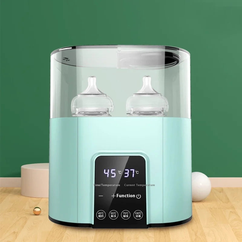 3 in 1 Smart Bottle Warmer Baby Milk Heater Travel Steam Sterilizer Kit Temperature Automatic 24h Keep Warm Midnight Rescue