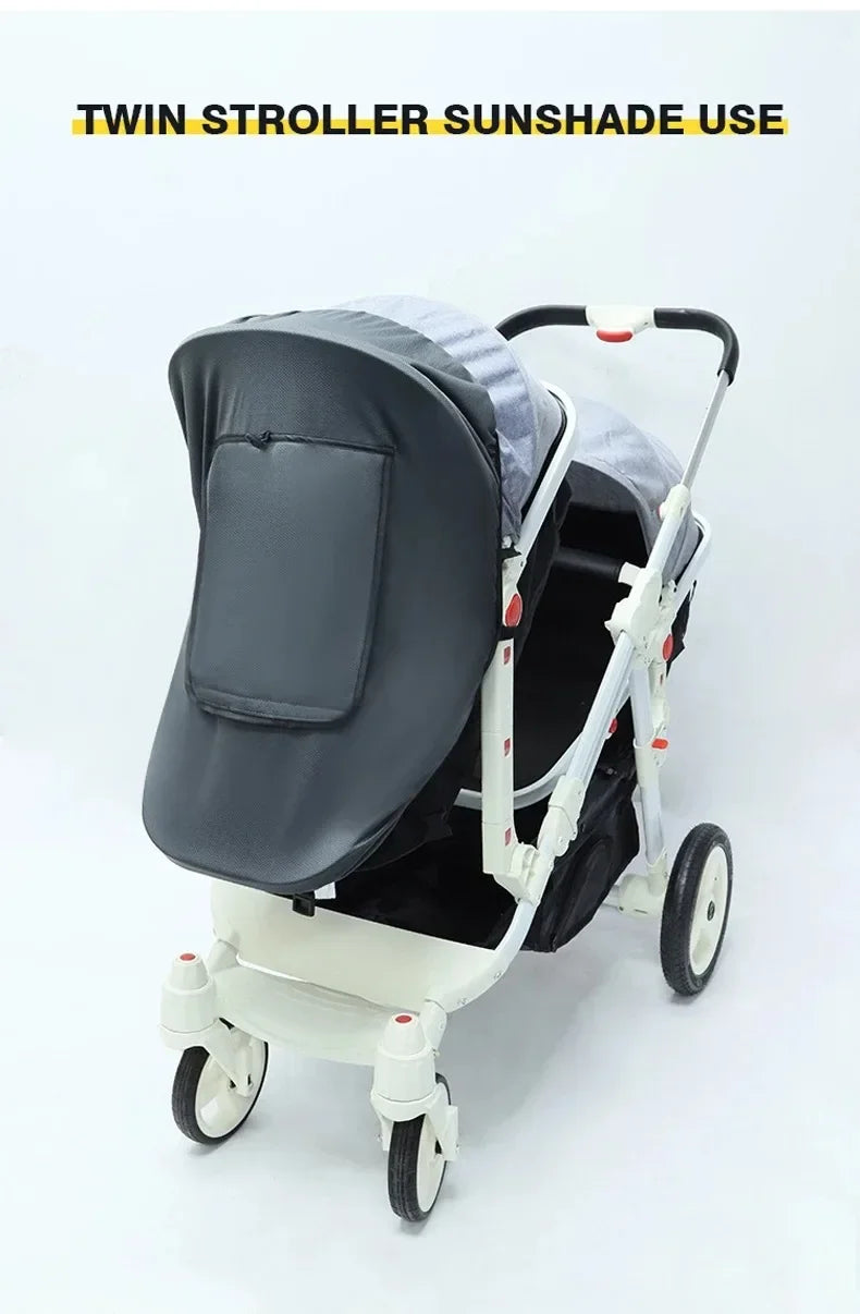 Baby Stroller Sun Shade Cover Infant Strollers Universal  Sun Protection UV  for  Kindergarten Bassinet Canopy Sun Shade