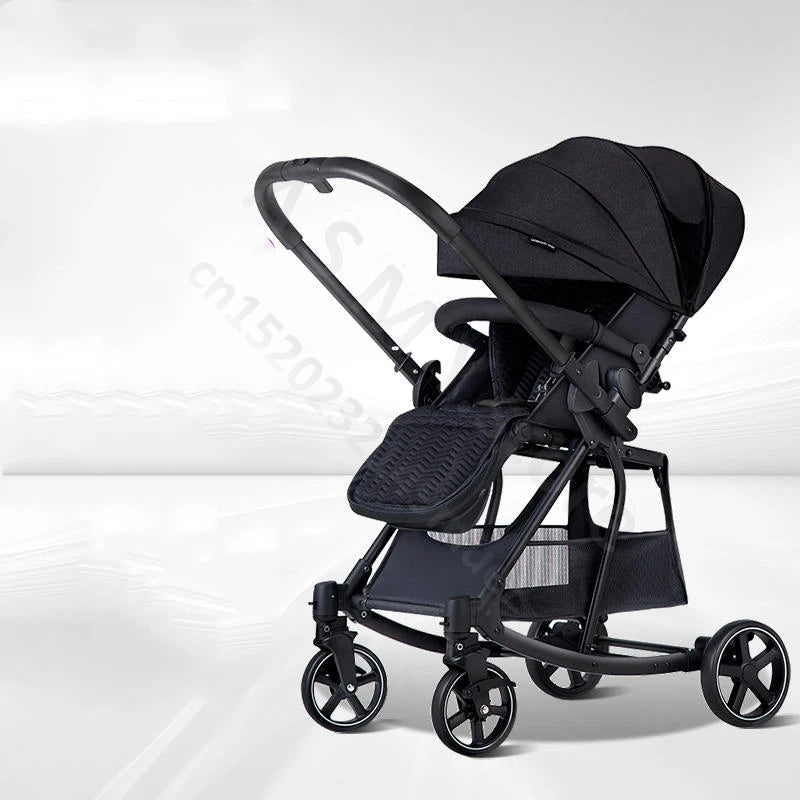 Baby stroller / can sit and lie down two-way lightweight stroller can be folded / shopping cart / 0-3 years old baby stroller