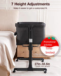 Baby Bassinet, 3 in 1 Bassinets Bedside Sleeper Crib Sleeper for Newborn, Portable Crib Adjustable 7 Height Bedside Bassinet wit