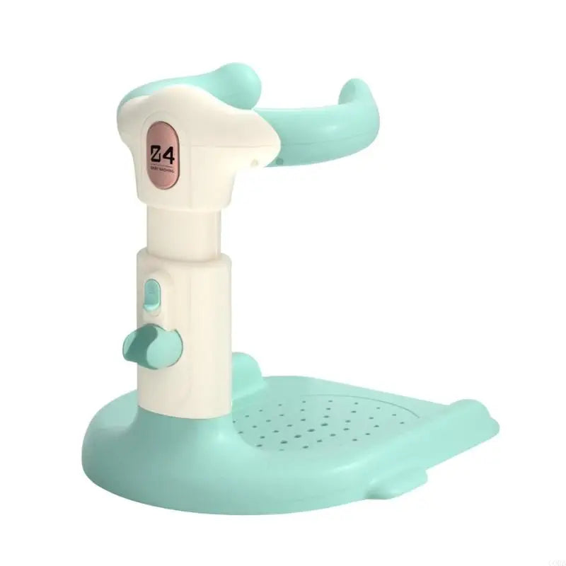 CORB Portable Infant Bath Stand With Quick Drain Hole Secure Base Space Saving Design For Small Bathroom Travel Friendly