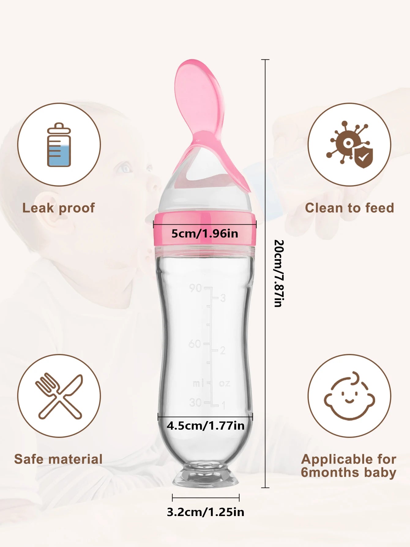 TYRY.HU Children's Tableware Set with Silicone Dining Plate Suction Wooden Handle Fork Spoon And Silicone Fruit Vegetable Bottle