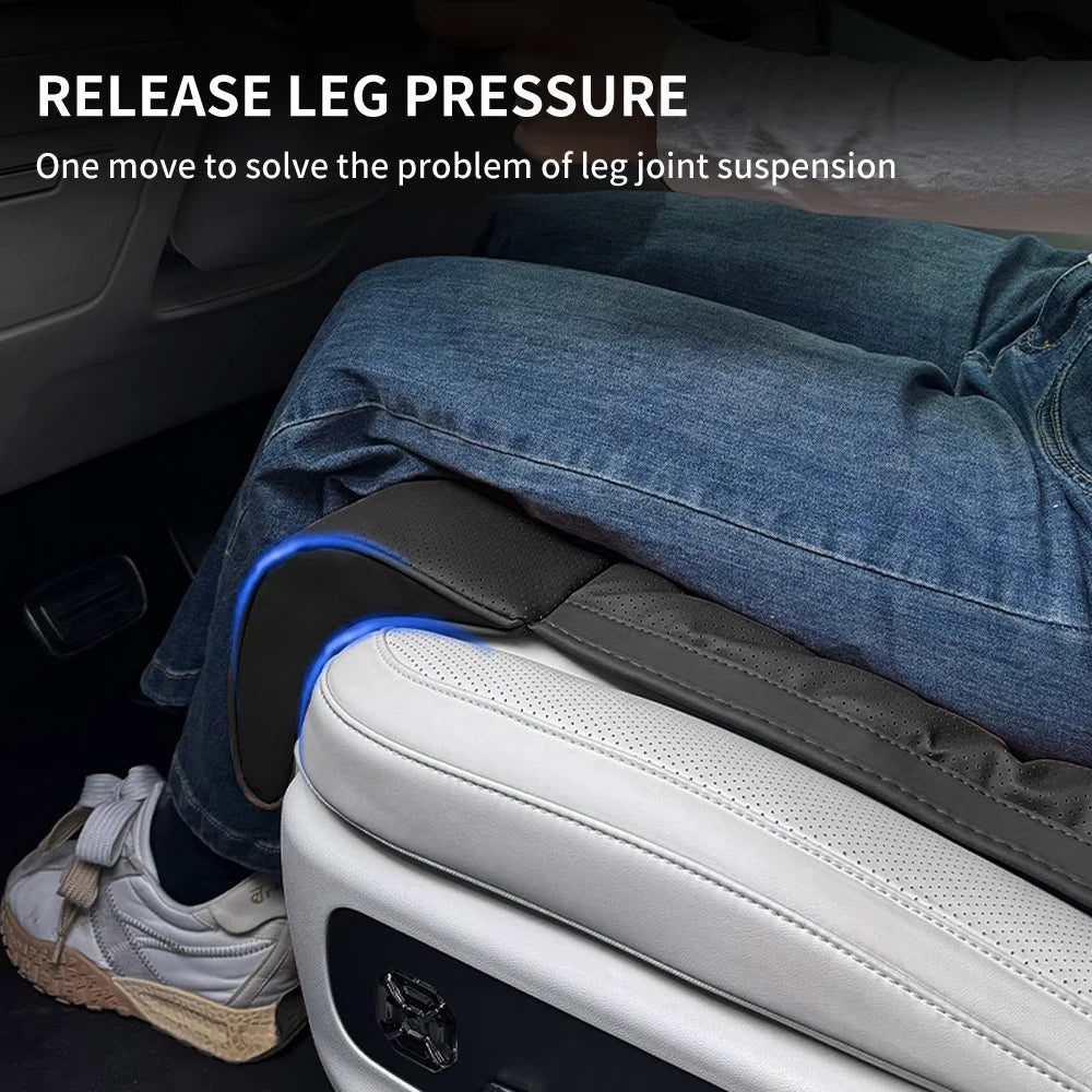 Thick Car Seat Cushion with Leg Support Universal Seat Cover Extension Leg Rest Pad for Geely Coolray Emgrand Okavango Monjaro