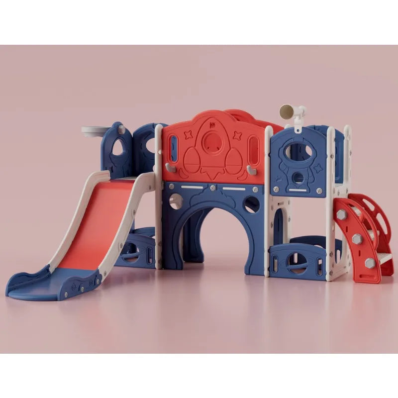 Kids' Slide Outdoor Indoor Domestic Baby Three-in-one Slide Swing Family Multifunction Amusement Park Multiple Combination