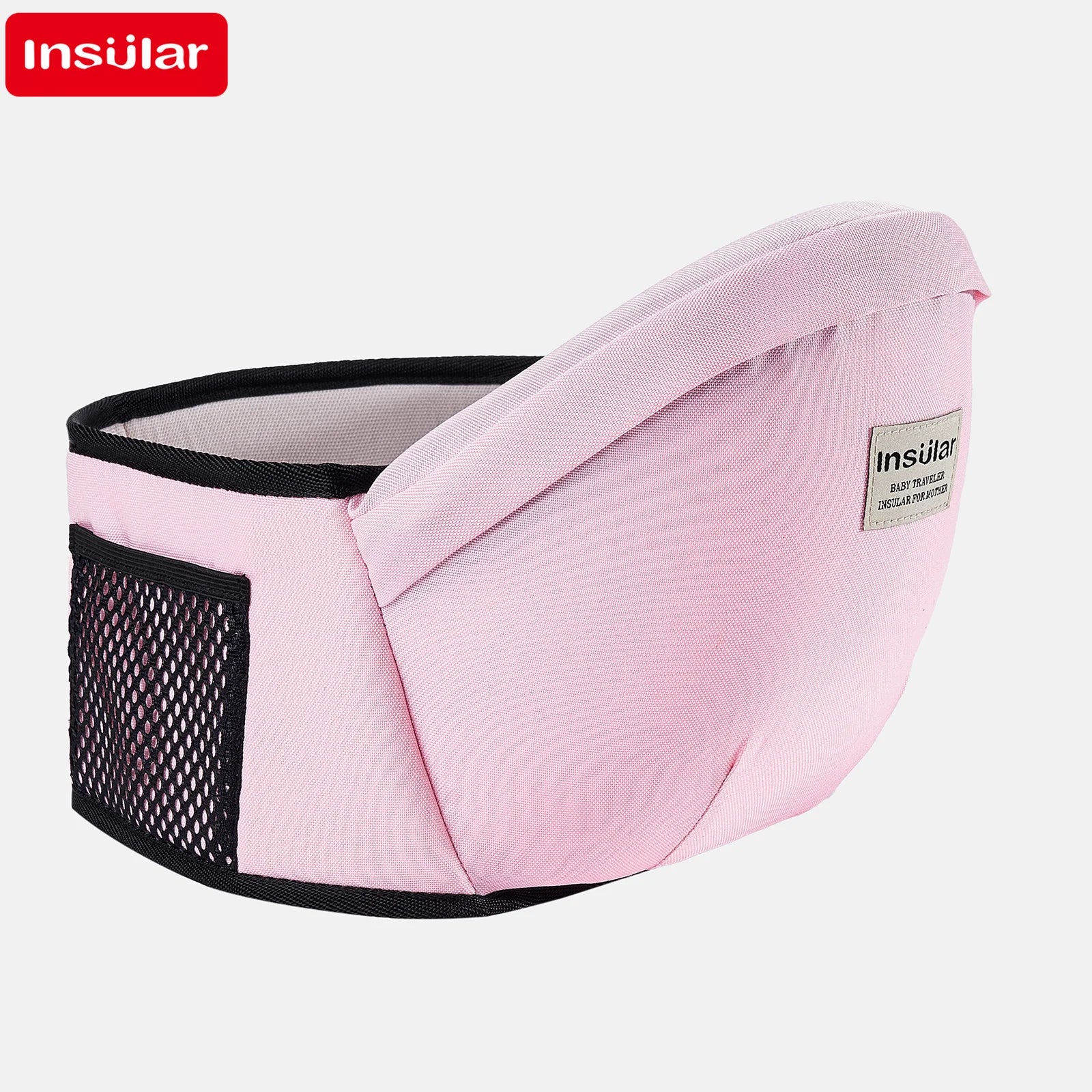 Adjustable Front-Facing Baby Carrier Waist Stool with Hip Seat, Belt for Kids, Infant Walkers, Sling Hold, Waist Belt Backpack