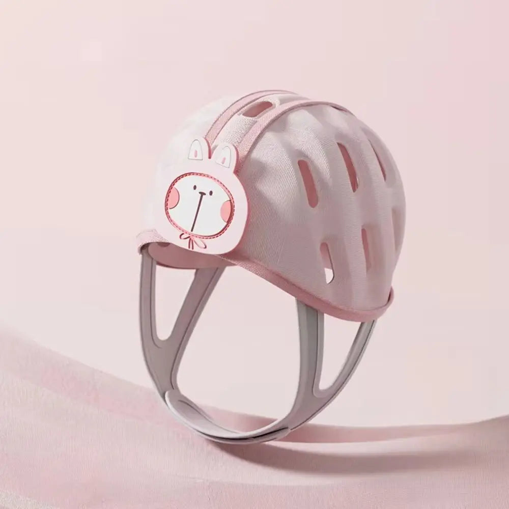 No Bumps Baby Safety Helmet 360-Degree Protection Adjustable Infant Head Protector Shock Absorbing Breathable Newborn Bumper Cap