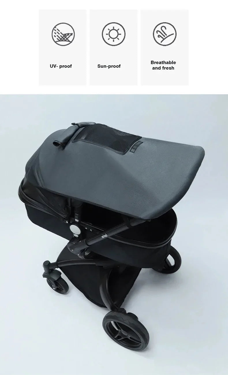 Baby Stroller Sun Shade Cover Infant Strollers Universal  Sun Protection UV  for  Kindergarten Bassinet Canopy Sun Shade