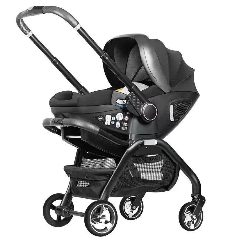 3in1 Baby Stroller, Children's Car Seat, Newborn Stroller, Portable, Lightweight, Luxurious, Suitable For Babies Aged 0-12months