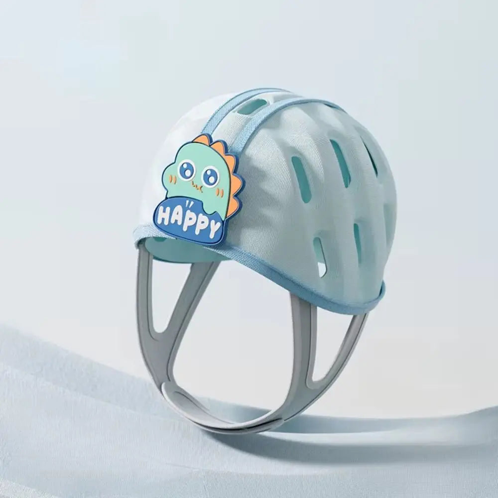 No Bumps Baby Safety Helmet 360-Degree Protection Adjustable Infant Head Protector Shock Absorbing Breathable Newborn Bumper Cap