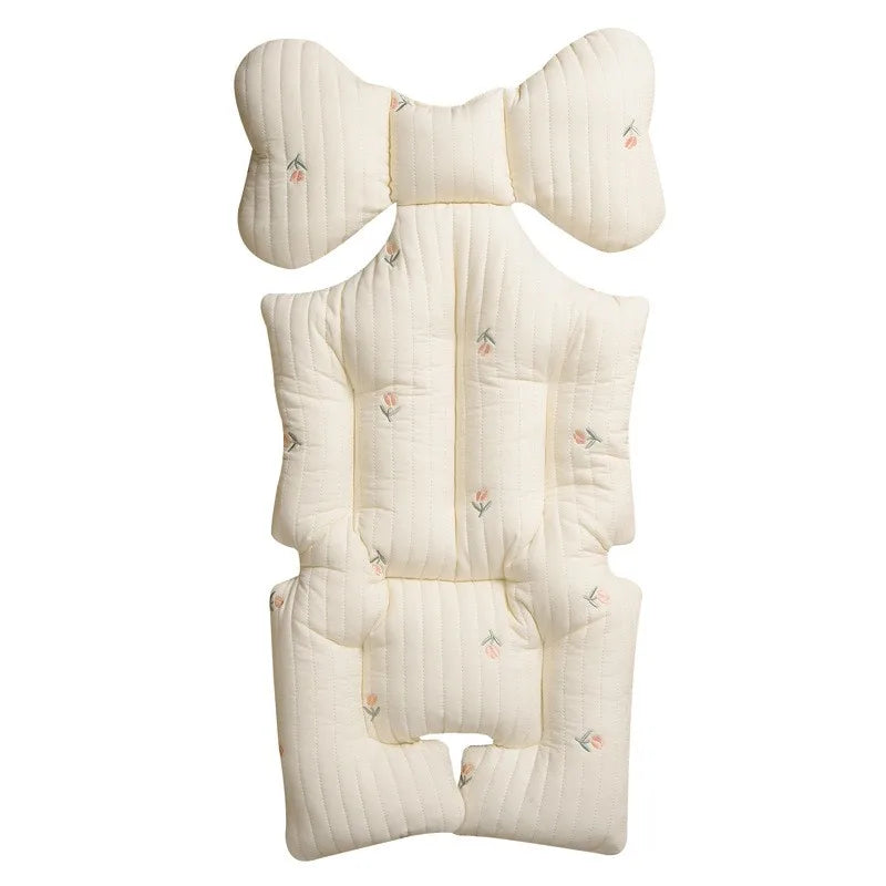 Thicken Baby Stroller Seat Cushion Pad for Car Puchair Liner Mat Cotton Breathable Cart Mattress Infant Newborn Pram Accessories