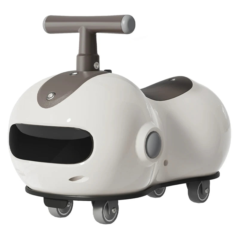 Baby Peanut Twist Car Infant Scooter Walker with Sound Light Silent Wheel Outdoor Ride on Toy Car Balance Training Birthday Gift