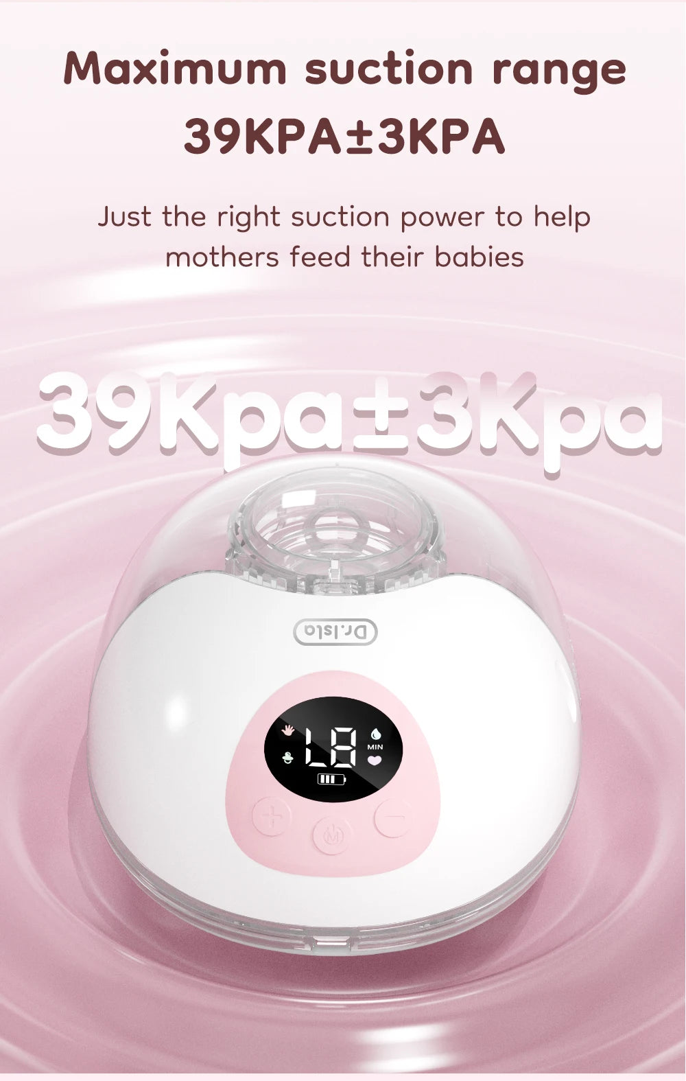 MAMIJOY 2PCS Wearable Electric Breast Pump 4 Modes＆36Suction Levels Silent Leak-Proof Hands Free Portable Breast Pumps EB50D