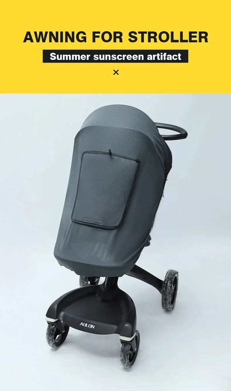 Baby Stroller Sun Shade Cover Infant Strollers Universal  Sun Protection UV  for  Kindergarten Bassinet Canopy Sun Shade