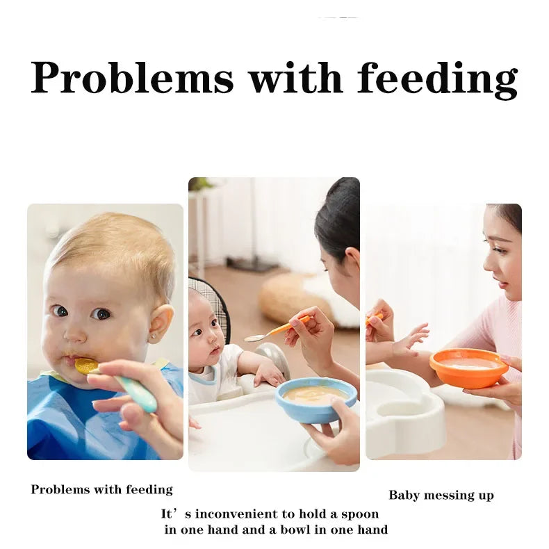 Baby Spoon Squeezing Feeding Bottle Feeder Silicone Spoons for Feeding Kids Toddler Cutlery Utensils Babies Accessories Newborn