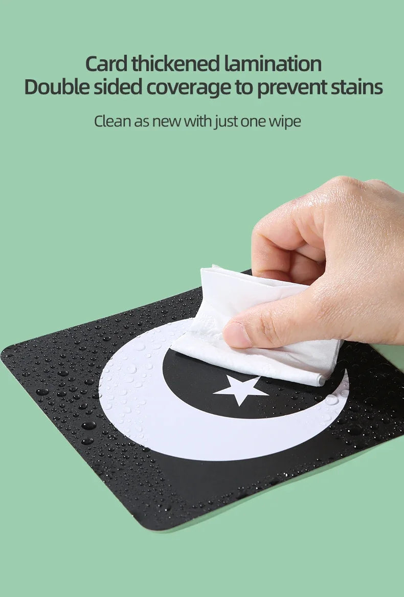 Black & White Baby Cards - High Contrast Visual Stimulation, Early Sensory Cognitive Toy for 0-36 months