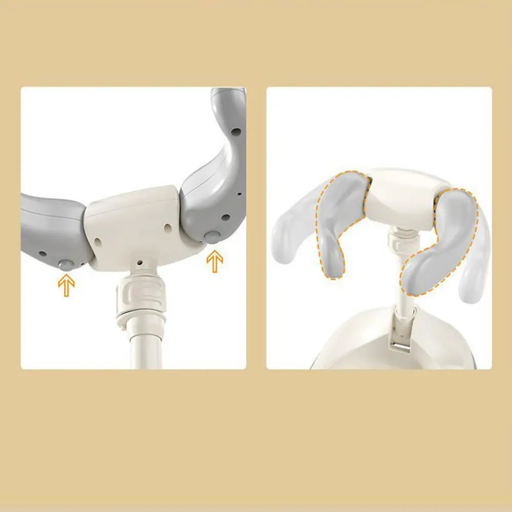 Baby Shower Stand Anti-Slip Baby Shower Standing Support Foldable Portable Bathing Device Wash Seat for Kids Boys Girls