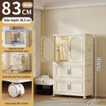Children's Wardrobe Baby Closet Home Use Clothes & Quilt Storage Cabinet Primary School Student Clothing Organizer Folding Home