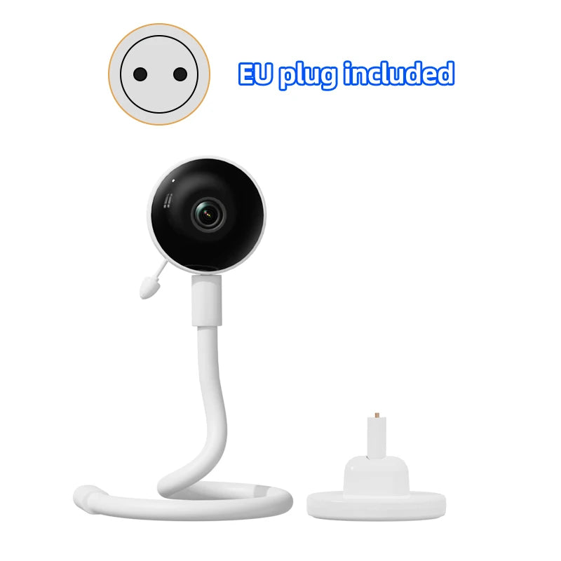 DANMINI 1080P Tuya Smart Baby Monitor Camera Indoor IP Camera Two Way Camera Infrared Night Vision Temperature Detection