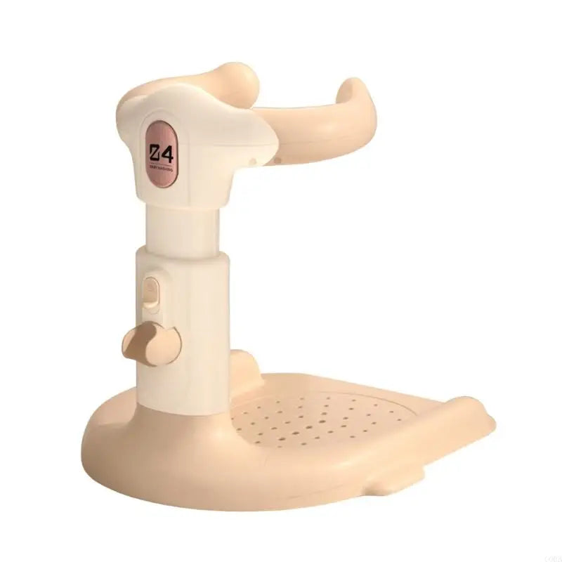 CORB Portable Infant Bath Stand With Quick Drain Hole Secure Base Space Saving Design For Small Bathroom Travel Friendly
