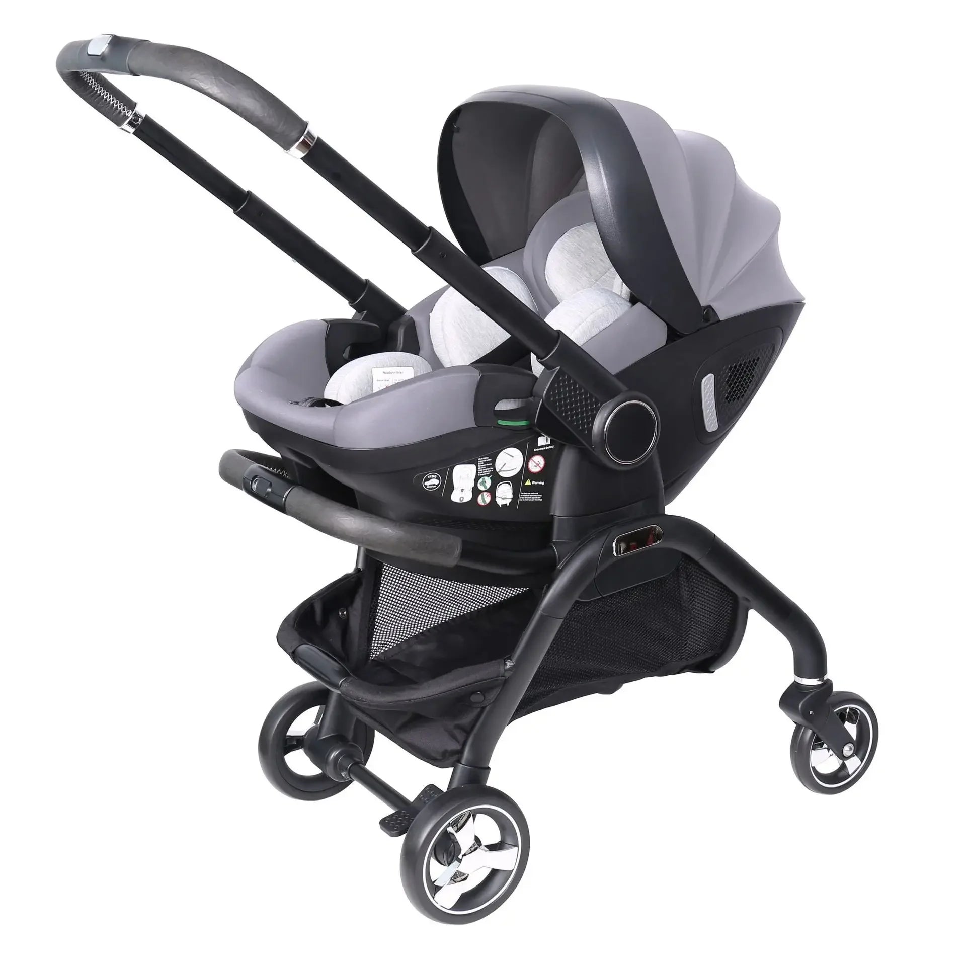 3in1 Baby Stroller, Children's Car Seat, Newborn Stroller, Portable, Lightweight, Luxurious, Suitable For Babies Aged 0-12months