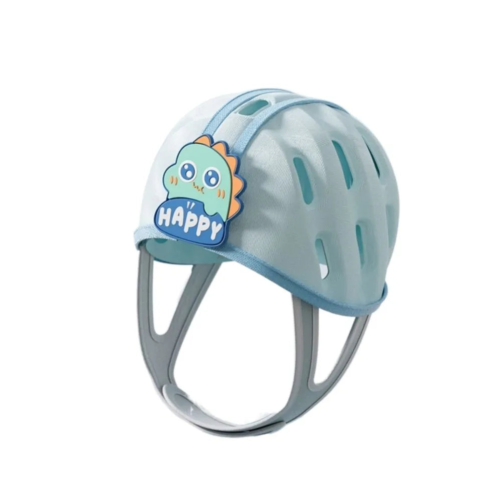 No Bumps Baby Safety Helmet 360-Degree Protection Adjustable Infant Head Protector Shock Absorbing Breathable Newborn Bumper Cap
