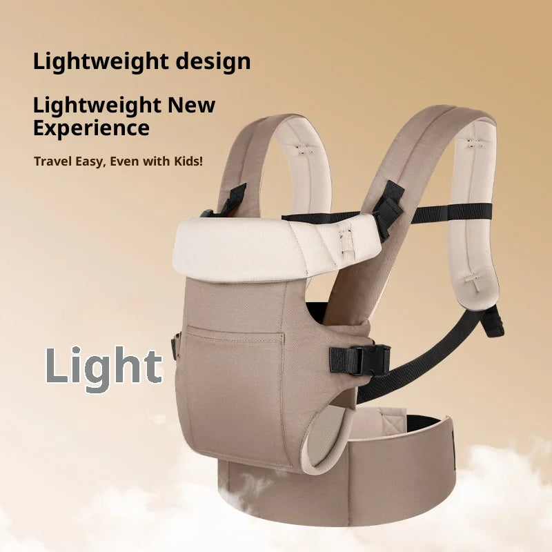 AIEBAO Baby Carrier Portable Toddler Wrap Shoulders Multifunctional Strap Infant Bag Adjustable Hipseat Shoulder Sling
