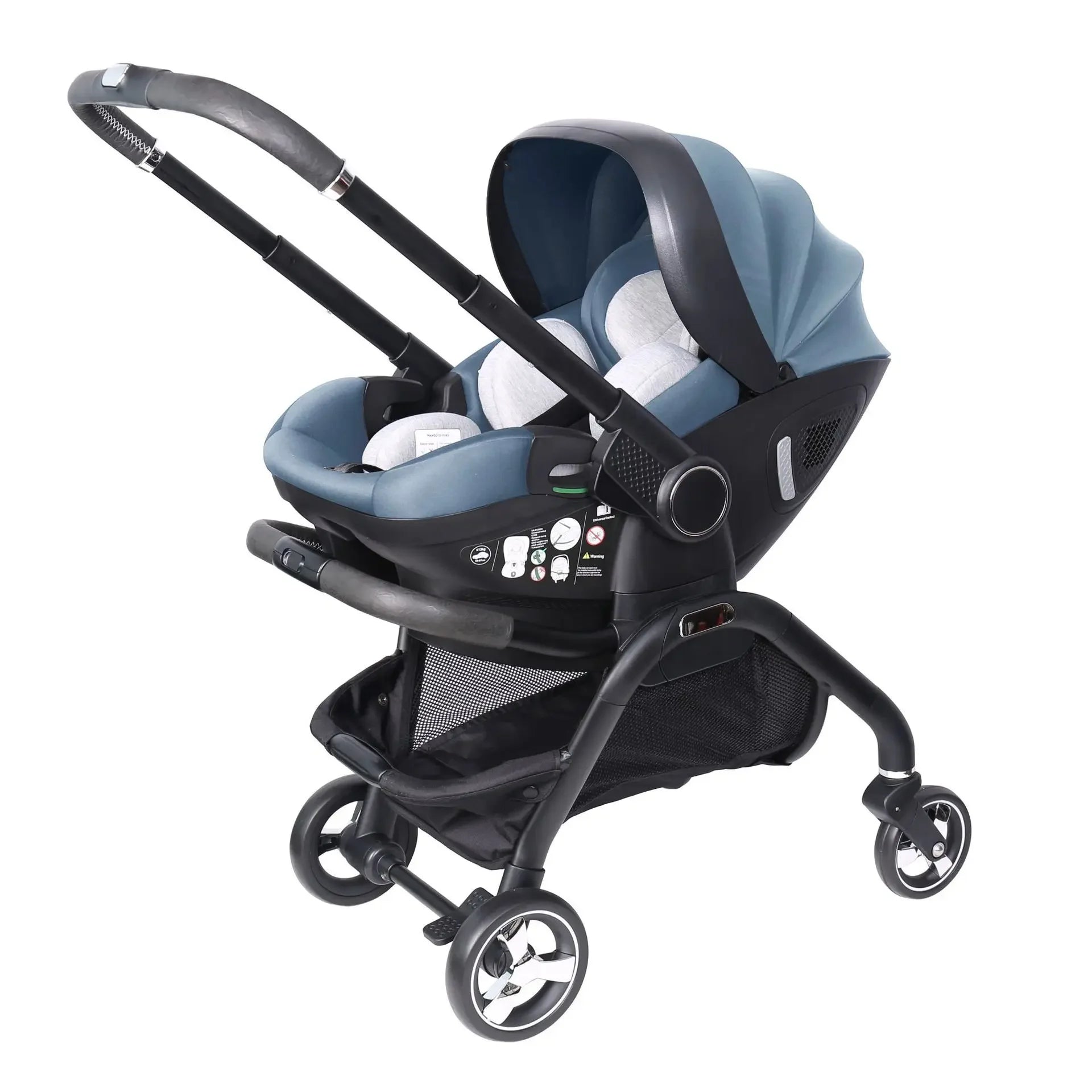 3in1 Baby Stroller, Children's Car Seat, Newborn Stroller, Portable, Lightweight, Luxurious, Suitable For Babies Aged 0-12months