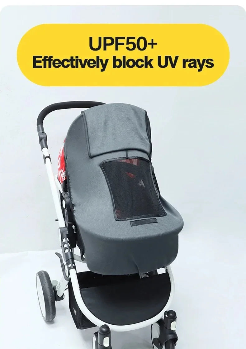 Baby Stroller Sun Shade Cover Infant Strollers Universal  Sun Protection UV  for  Kindergarten Bassinet Canopy Sun Shade