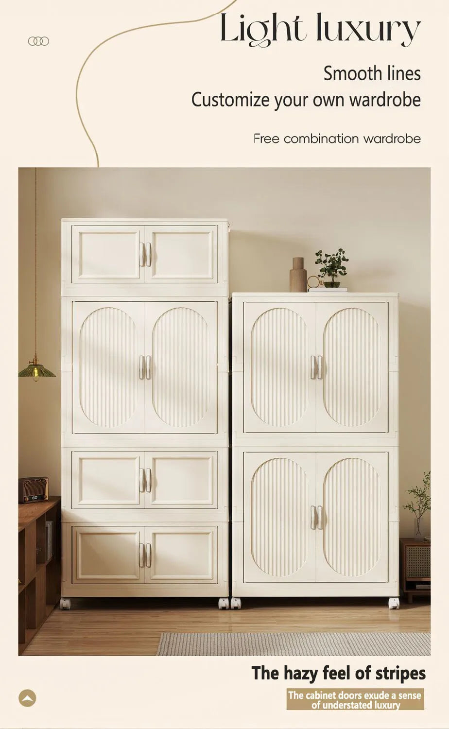 Children's Wardrobe Baby Closet Home Use Clothes & Quilt Storage Cabinet Primary School Student Clothing Organizer Folding Home