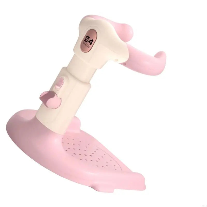 CORB Portable Infant Bath Stand With Quick Drain Hole Secure Base Space Saving Design For Small Bathroom Travel Friendly
