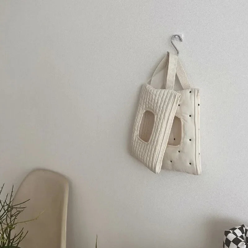 Portable Wet Wipes Case Pram Bag Extraction Flip Tissue Boxes Baby Stroller Accessories Towel Cover Newborn Hanging Bag for Cart