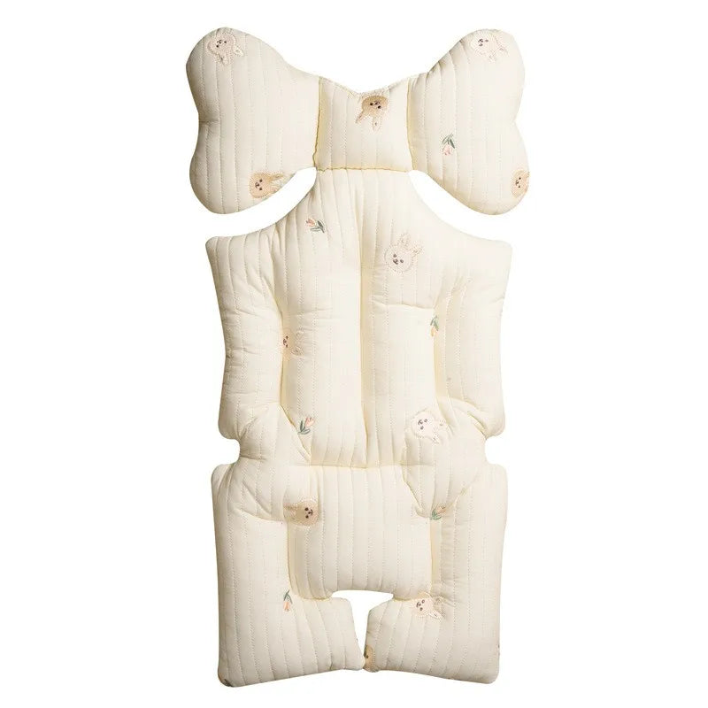 Thicken Baby Stroller Seat Cushion Pad for Car Puchair Liner Mat Cotton Breathable Cart Mattress Infant Newborn Pram Accessories