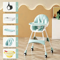 Children's dining chair / baby eating foldable seat / baby multifunctional lift home learning to sit dining table chair 1-3year
