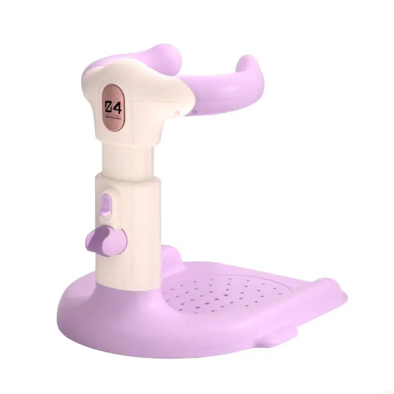 CORB Portable Infant Bath Stand With Quick Drain Hole Secure Base Space Saving Design For Small Bathroom Travel Friendly