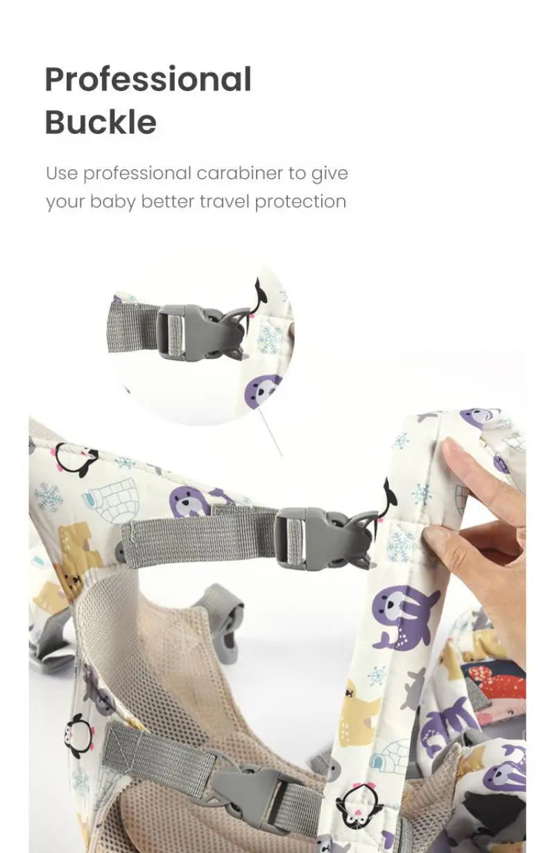 Multi-Functional Baby Carrier Front Carry Horizontal Waist Stool Newborn Carriers Breathable Adjustable Ergonomic Babies Items