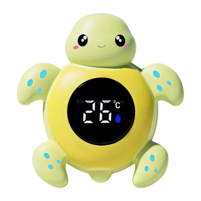 19QF Adorable Animal Digital Bath Thermograph Automatic LED Alert For Baby Safe Bathing Water Temperature Control