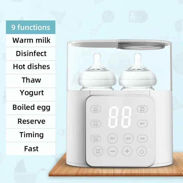 TINSOL New Baby Bottle Warmer Multifunctional Quick Baby Food Heater Milk Heater Sterilizer with Precise Temperature Control
