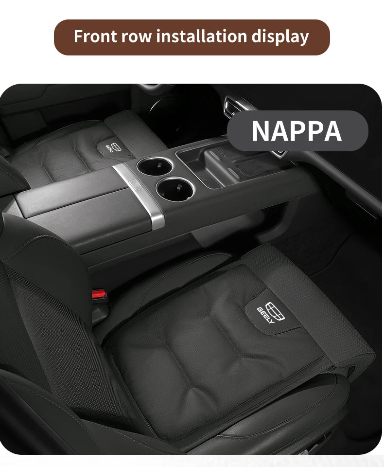 Thick Car Seat Cushion with Leg Support Universal Seat Cover Extension Leg Rest Pad for Geely Coolray Emgrand Okavango Monjaro