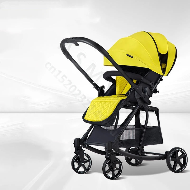 Baby stroller / can sit and lie down two-way lightweight stroller can be folded / shopping cart / 0-3 years old baby stroller