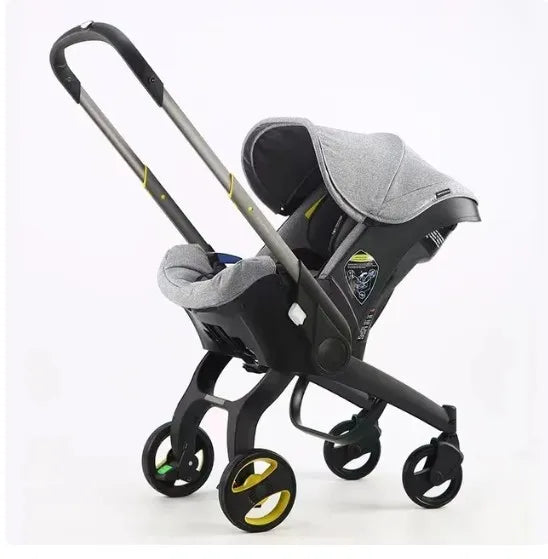 Baby Stroller 4 in 1 With Car Seat Baby Pram High Landscope Folding Baby Carriage Prams For Newborns Cart 3 in 1