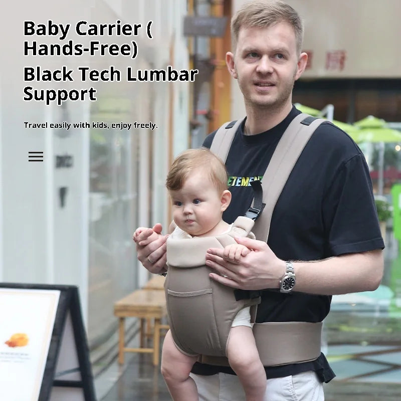 AIEBAO Baby Carrier Portable Toddler Wrap Shoulders Multifunctional Strap Infant Bag Adjustable Hipseat Shoulder Sling