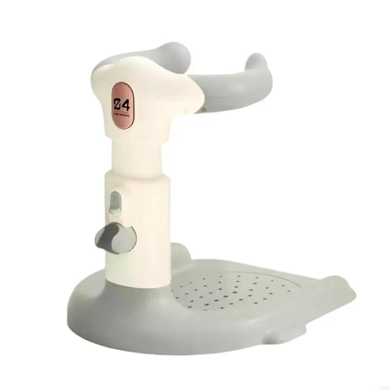 CORB Portable Infant Bath Stand With Quick Drain Hole Secure Base Space Saving Design For Small Bathroom Travel Friendly
