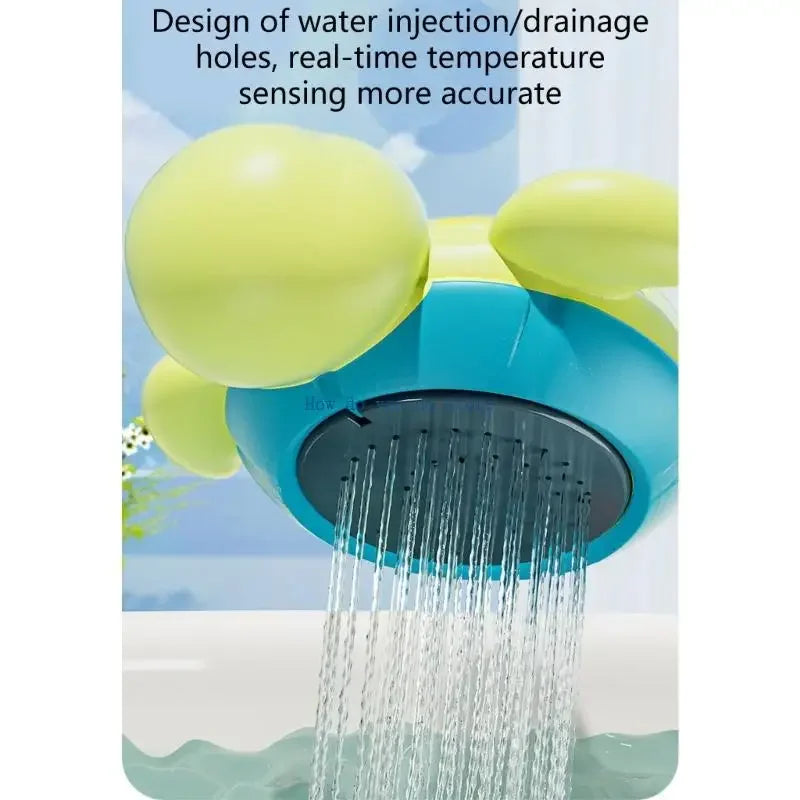 19QF Adorable Animal Digital Bath Thermograph Automatic LED Alert For Baby Safe Bathing Water Temperature Control