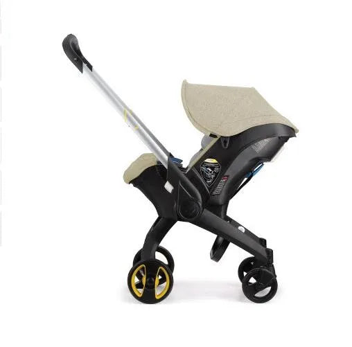 Baby Stroller 4 in 1 With Car Seat Baby Pram High Landscope Folding Baby Carriage Prams For Newborns Cart 3 in 1