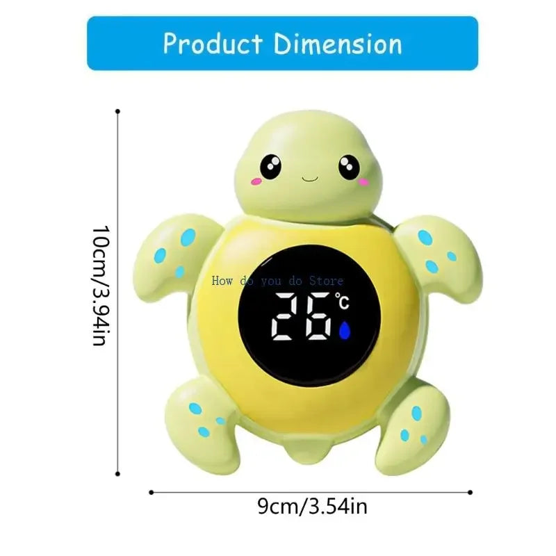 19QF Adorable Animal Digital Bath Thermograph Automatic LED Alert For Baby Safe Bathing Water Temperature Control