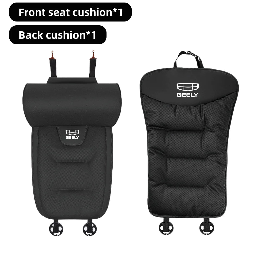 Thick Car Seat Cushion with Leg Support Universal Seat Cover Extension Leg Rest Pad for Geely Coolray Emgrand Okavango Monjaro